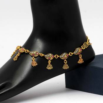 Purple anklets 2