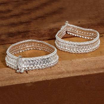 Silver anklets 1