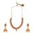 Antique Gold Plated Traditional Design Necklace Set