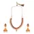 Antique Gold Plated Traditional Design Necklace Set