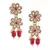 Red Stone Kundan Choker Necklace Set