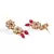 Red Stone Kundan Choker Necklace Set