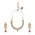 Gold Plated Kundan Necklace Set