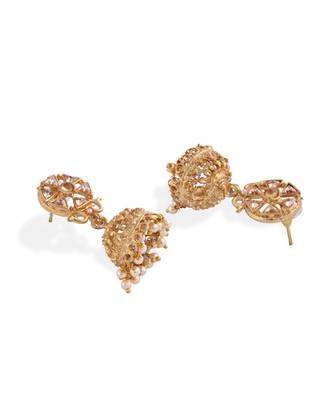 Gold Plated Designer Choker Necklace Set 5