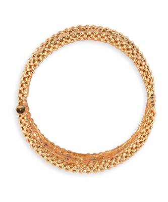 Gold Plated Traditional Kada Set Of 2 2