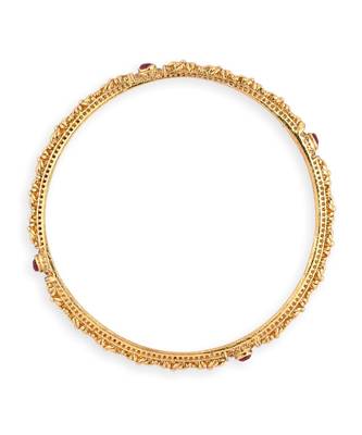 Gold Plated Desginer Bangles Set Of 6 For Womens 2