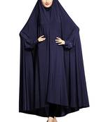 JSDC Casual Wear Plain Viscose Lycra Chaderi Prayer Abaya Burqa for Women