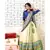 white kanjivaram silk lehenga with embroidered blouse and embossed dupatta and cancan