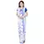 Blue printed cotton saree 