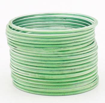 Green bangles-and-bracelets 1