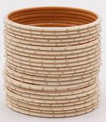 Brown bangles-and-bracelets