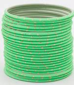 Green bangles-and-bracelets