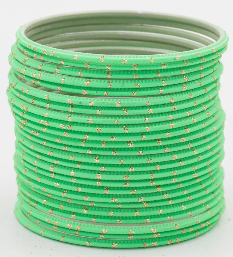 Green bangles-and-bracelets