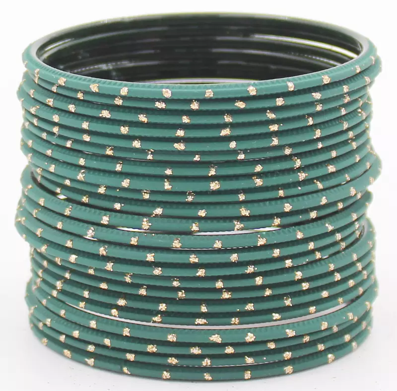 Green bangles-and-bracelets