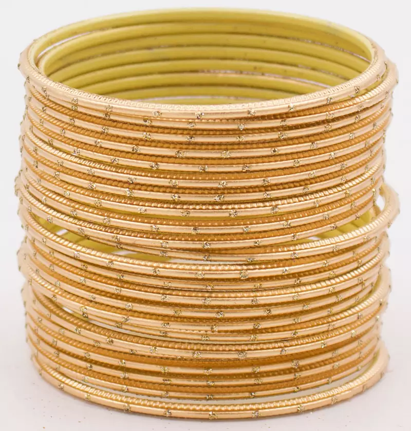 Gold bangles-and-bracelets