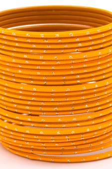 Yellow bangles-and-bracelets