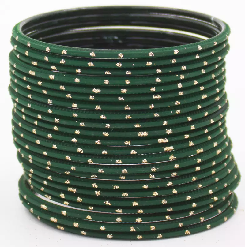 Green bangles-and-bracelets