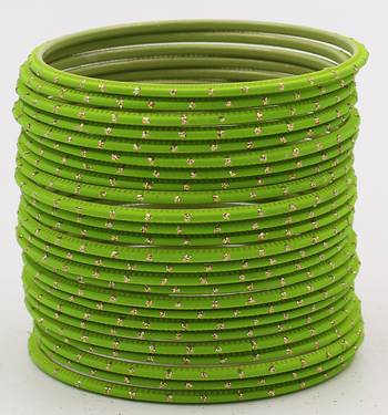 Green bangles-and-bracelets 1