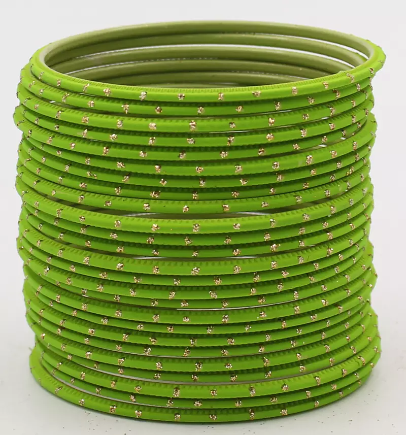 Green bangles-and-bracelets