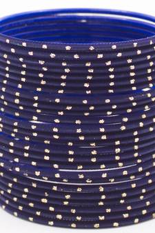 Blue bangles-and-bracelets