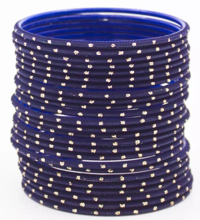 Blue bangles-and-bracelets
