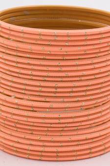 Orange bangles-and-bracelets