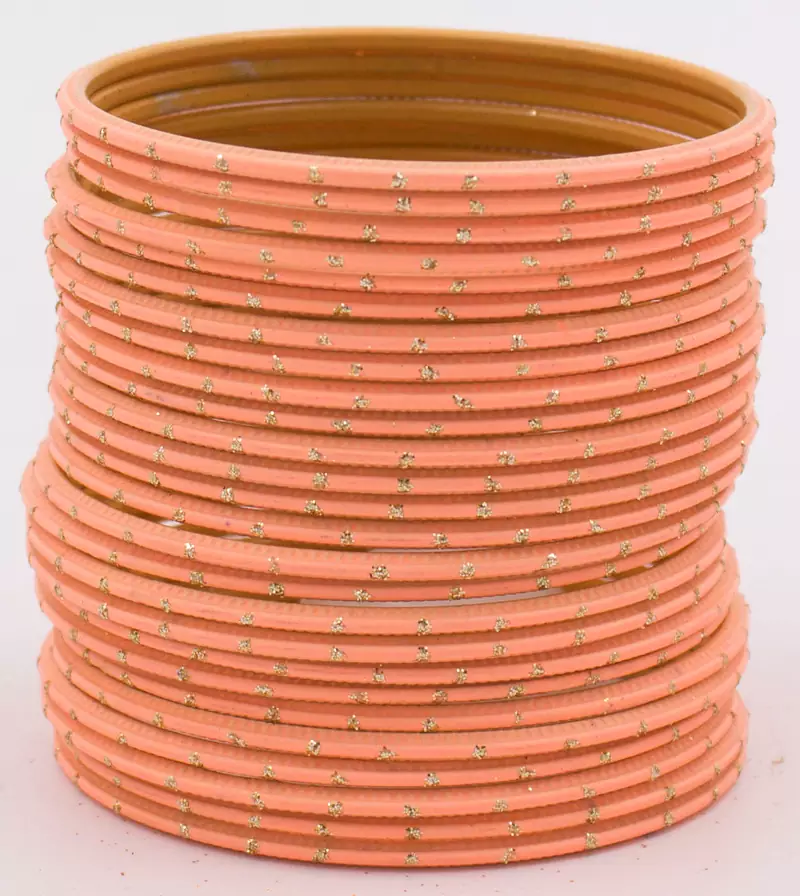 Orange bangles-and-bracelets
