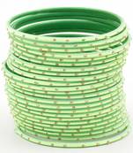 Green bangles-and-bracelets