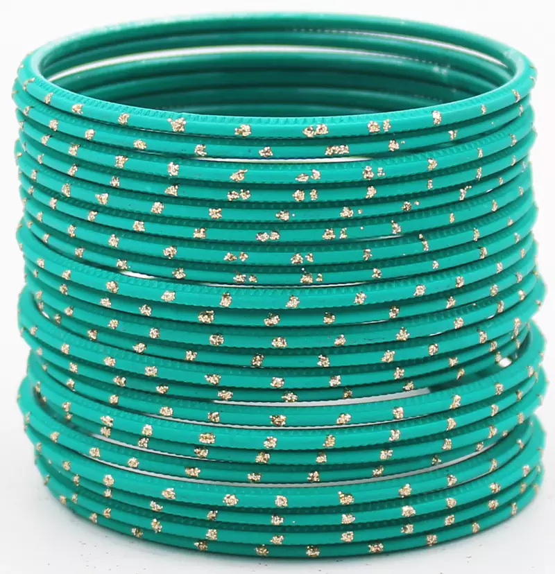 Green bangles-and-bracelets