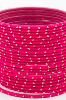 Pink bangles-and-bracelets