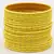 Yellow bangles-and-bracelets