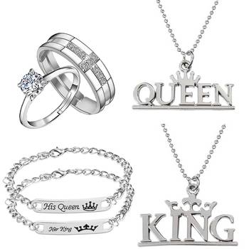 White crystal jewellery-combo 1