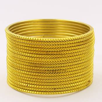 Yellow bangles-and-bracelets 1