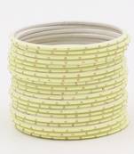 Yellow bangles-and-bracelets