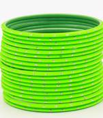 Green bangles-and-bracelets