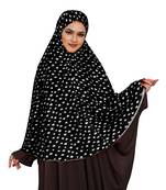 JSDC Namazi Wear Printed Stitched Spun Lycra Chaderi Hijab Without Sleeves