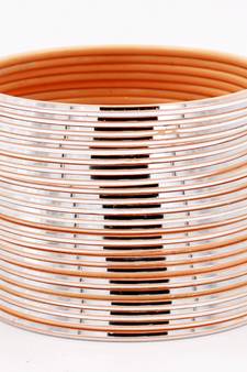 Beige bangles-and-bracelets