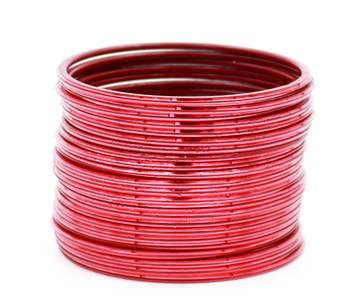 Maroon bangles-and-bracelets 1