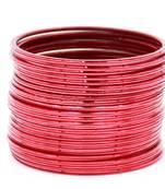 Maroon bangles-and-bracelets