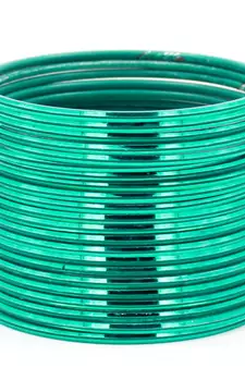 Green bangles-and-bracelets