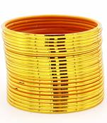 Yellow bangles-and-bracelets