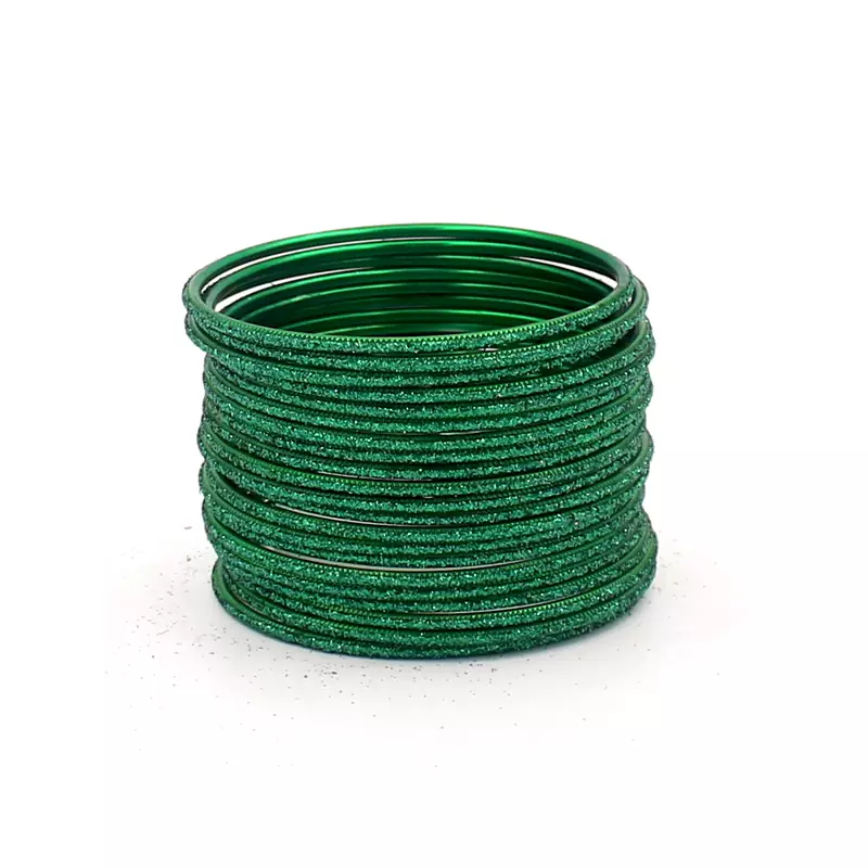 Green bangles-and-bracelets