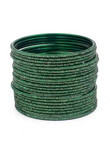 Green bangles-and-bracelets
