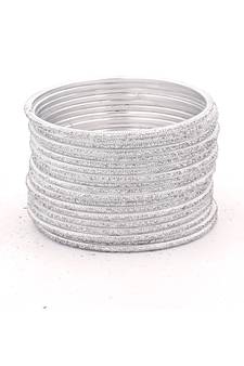 Silver bangles-and-bracelets