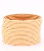 Orange bangles-and-bracelets