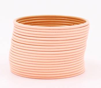 Orange bangles-and-bracelets 1