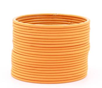 Orange bangles-and-bracelets 1