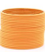 Orange bangles-and-bracelets