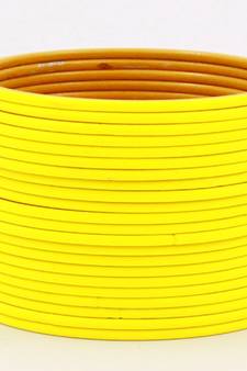 Yellow bangles-and-bracelets