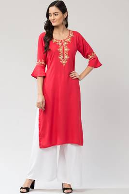 MRC Women's Embroidered Kurti 1